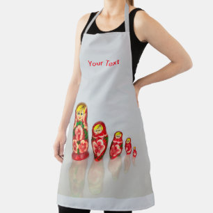 Tablier Personnaliser les poupées russes de la Matryoshka