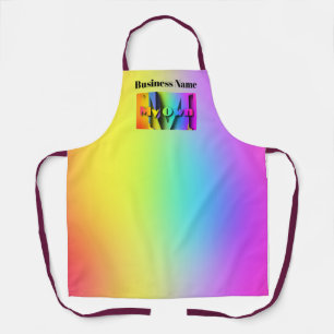 Tablier Personnaliser mon propre café salon de café