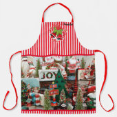 Tablier Personnaliser Nom Joli cadeau de Noël de Noël (Recto)