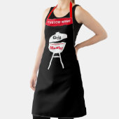 Tablier Personnaliser Personnaliser Nom Grill Chef Mens Fe (Insitu)