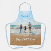 Tablier Personnaliser Votre Nom Photo Apron Texte - Meille (Recto)