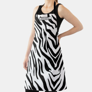 Tablier Personnaliser Zebra Stripes