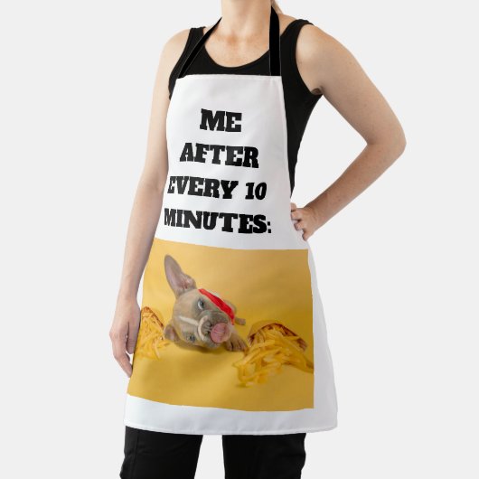 Tablier Personnalisez-moi au minimum toutes les 10 minutes (Insitu)