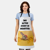 Tablier Personnalisez-moi au minimum toutes les 10 minutes (Porté)