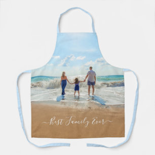 Tablier Personnalisez votre famille Photo Apron Cadeau ave
