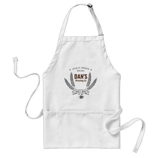 Tablier Personnalized Brewing Company Apron (Devant)