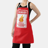 Tablier Personne extrêmement inflammable Danger (Insitu)