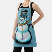 Tablier Personne neigeuse (Insitu)