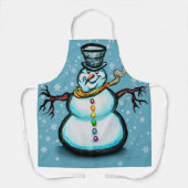 Tablier Personne neigeuse (Recto)