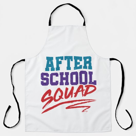 Tablier Personnel du programme de la brigade après l'école (Recto)