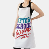 Tablier Personnel du programme de la brigade après l'école (Insitu)