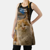 Tablier Pet Chat Maman Personnalisé Chat Photo Tout-En-Des (Insitu)