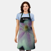 Tablier Pétales à fleurs Clematis Personnalisés (Porté)