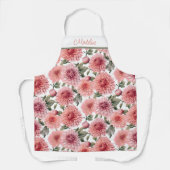 Tablier Pétales rose (Recto)