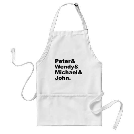 Tablier Peter Pan de J.M. Barrie | Peter Wendy Michael Joh (Devant)