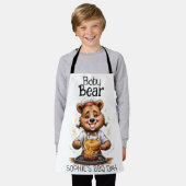 Tablier Petit Bear Chef Barbecue Day (Porté)