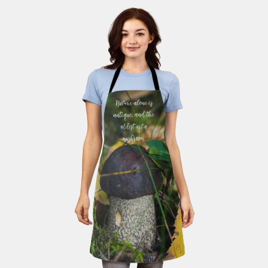 Tablier Petit champignon mignon (Porté)