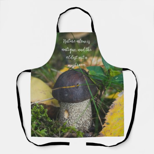 Tablier Petit champignon mignon (Recto)