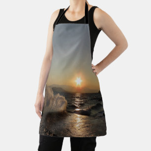 Tablier Petit-déjeuner en Croatie beau coucher de soleil