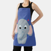 Tablier Petit éléphant mignon (Insitu)