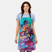 Tablier Petit Elfe de Champignons Imaginaire (Porté)