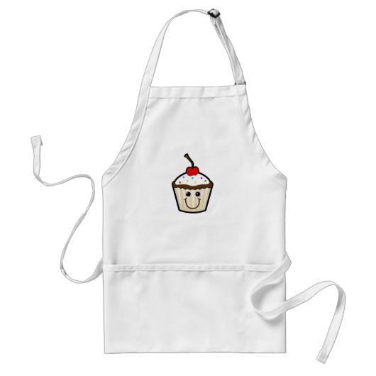 Tablier Petit gâteau heureux (Devant)