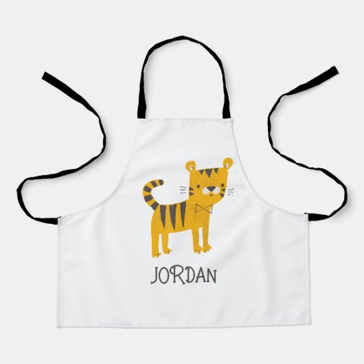 Tablier Petit homme | Cravate Tiger Bow (Recto)