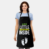 Tablier Petit Leprechaun à l'intérieur de la grossesse mèr (Porté)