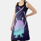 Tablier Petit Monstre Bleu (Insitu)