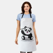 Tablier petit panda mignon (Porté)