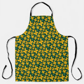 Tablier Petites fleurs jaunes (Recto)