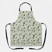 Tablier Petites roses blanches (Recto)