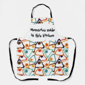 Tablier Petits triangles les années 70 (Recto)