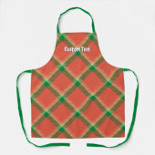 Tablier Pétoncle Tartan Apron (Recto)