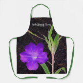 Tablier Petunia violet mexicain (Recto)