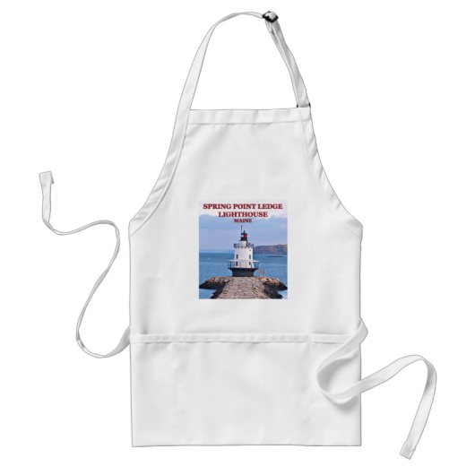 Tablier Phare de Spring Point Ledge, Apron du Maine (Devant)