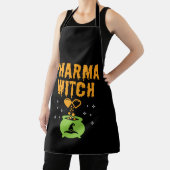 Tablier Pharma Witch Pharmacy Pharmacy Tech Halloween (Insitu)