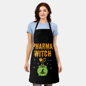 Tablier Pharma Witch Pharmacy Pharmacy Tech Halloween (Porté)