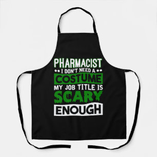 Tablier Pharmacien Halloween Costume Technicien en pharmac