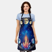 Tablier Phases lunaires Crystal Cosmos (Porté)