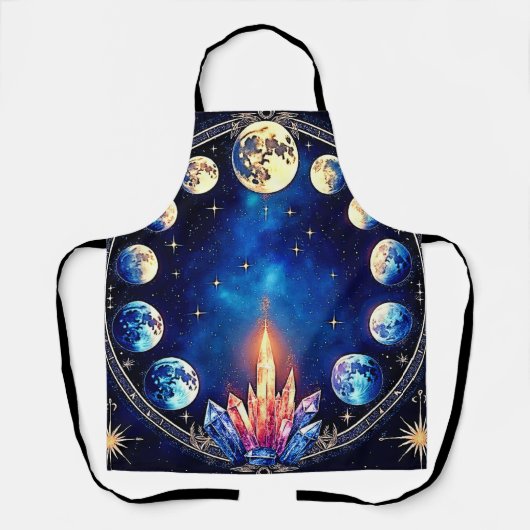 Tablier Phases lunaires Crystal Cosmos (Recto)