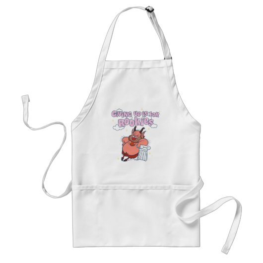 Tablier Phil - Giving Up is for Rookies Adult Apron (Devant)