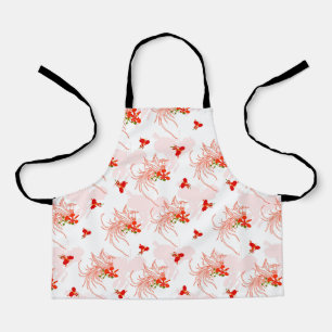 Tablier Phoenix Oiseau Et Phoenix Fleur Motif Sans Faille
