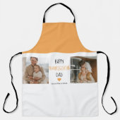Tablier Photo & Bon thanksgiving moderne Papa (Recto)