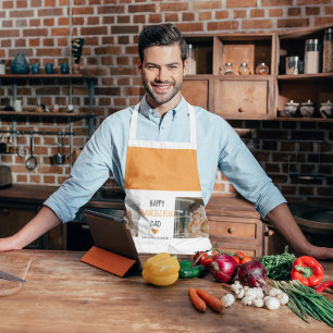 Tablier Photo & Bon thanksgiving moderne Papa