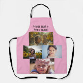 TABLIER PHOTO COLLAGE CUSTOM KITCHEN APRON FOR MOM (Recto)