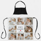 Tablier Photo Collage | Ma mère est mon cadeau Valentine (Recto)
