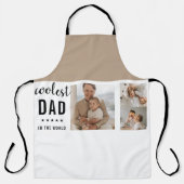 Tablier Photo Collage moderne Happy Fête des pères Cadeau (Recto)