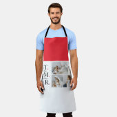 Tablier Photo de collage moderne (Porté)