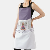 Tablier Photo de collage moderne Meilleure mère Ever Purpl (Insitu)